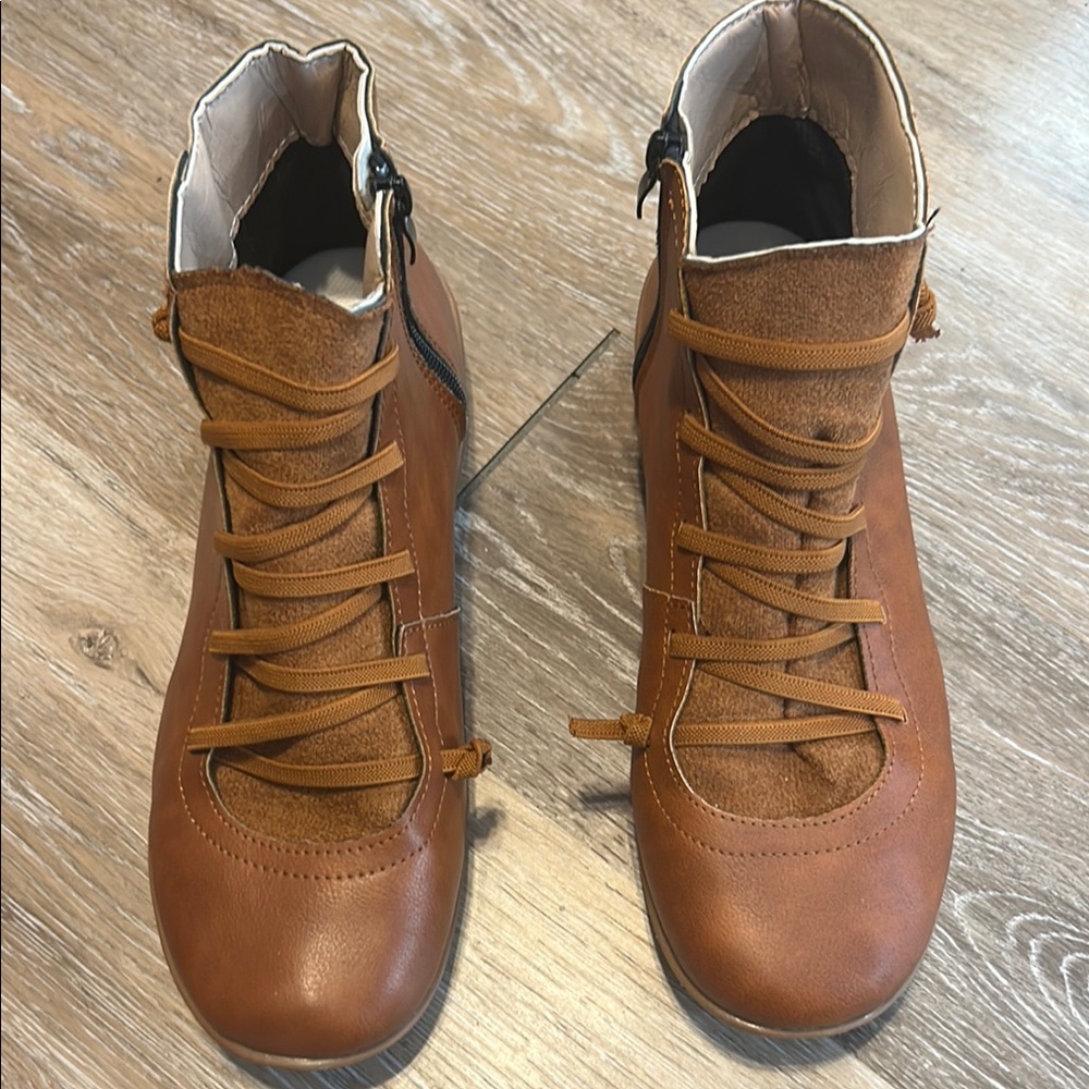 Brown Ankle Boots for Women